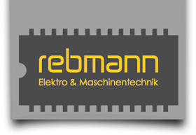 rebmann - elektro und maschinentechnik logo